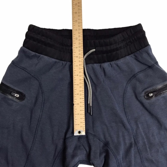 BYLT Premium Jogger Men M Blue Black Trim Drawstring Sweatpants Active Pockets - Picture 7 of 14